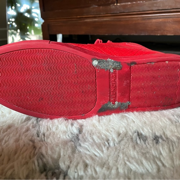 Balenciaga Arena Leather High Trainers - Picture 5 of 5